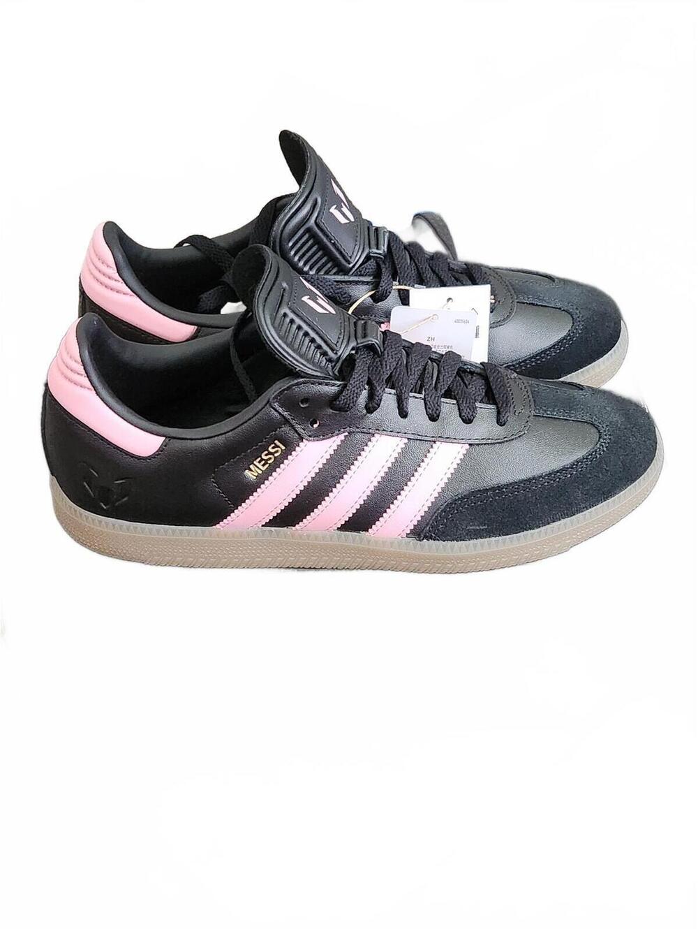 ⚽Adidas Samba Messi JP7845 Black Pink Gold – Men’s Size 8 – Brand New in Box 👟